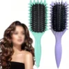 Salon Styling Curly Hair Styling Brush Curl Hair Brush for Combing and Shaping Men's and Women's Curls Reduce Pulling Tools