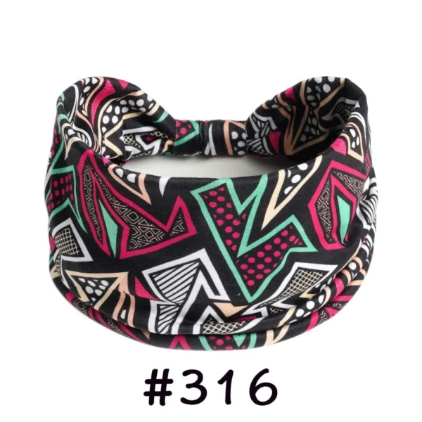 Sa5d8cd1ce6e64a2abba60eb055a16416b.webp Boho Headbands for Women Knotted Wide Headwrap Turban Yoga Workout Head Bands Stretch Hiarbands Cotton Bandana Hair Accessories