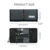 Sb004249daadb40b49cbdcaca06e5ebe4m.webp Electronic Organizer Cord Pouch, Travel Cable Charger Phone Accessories Bag Organizer Roll up Tech Carrying Case for USB Cables