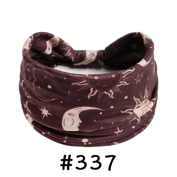 Sb028a0394e714090a1e3e8b9ddd9783bp.webp Boho Headbands for Women Knotted Wide Headwrap Turban Yoga Workout Head Bands Stretch Hiarbands Cotton Bandana Hair Accessories
