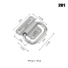 Cabinet Flight Case Solid Furniture Hardware Folding Handle For Tool Box Stainless Steel Drawer Wardrobe Easy Install