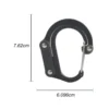 Multifunctional Rotating Carabiner Heavy Duty Hook Outdoor Camping Fishing Hiking Backpack Accessories