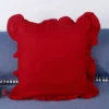 1-Pack  Pillowcases with Ruffles (No Pillow Core ) , Farmhouse French Shabby Romantic Chic Pillow Cover for Bedding