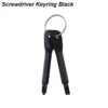 Sb2275b3b26a84a74bdd0c3ba358c75das.webp Portable Phillips Slotted Screwdriver Set Key Ring Keychain Mini Pocket Keyring Cross Screw Driver Repair Tool Gadget EDC Small