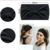 Sb49c525adcca4db1b81633717242a0a94.webp Head Band Women Hair Accessories Solid Wide Headband Bowknot Turbans Wash Face Make-up Hair Band Sports Running Yoga Headbands