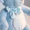 Sb5a86098ad2b42c08f87b674b23689e1T.webp Super Cute Blue Bear Teddy Plush Toy 33CM High Quality Stuffed Animals for Girls Boys Baby Christmas Gift