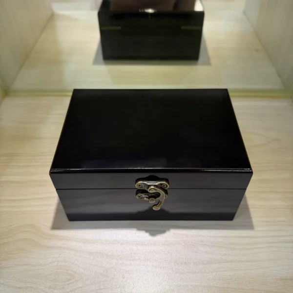 Wooden Storage Box, Jewelry Storage Box with Metal Clasp, Three Options Available