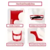 Sb6fbf3312d12407e82e3867dec24161dy.webp Beard Styling Tools Set with Four Shaping Guides for Grooming Shaving And Defining Hairlines Goatees And Collars