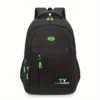 1 Pc Men's Backpack, Large Capacity Waterproof Casual Backpack,Adjustable Computer Backpack