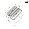Cabinet Flight Case Solid Furniture Hardware Folding Handle For Tool Box Stainless Steel Drawer Wardrobe Easy Install