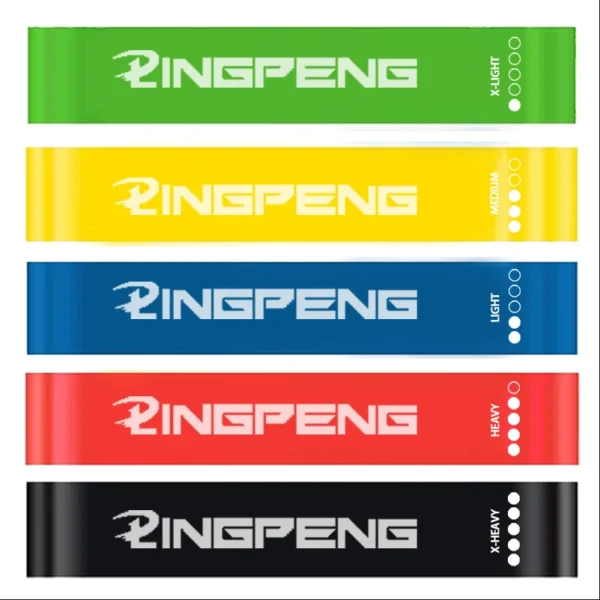 Different Resistance Bands Yoga Band Fitness Exercise Training Hip Tension Band Leg Squat Dance Elastic Loop Stretch Band