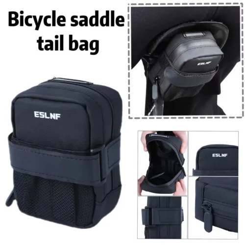 Sbaaa82688db04c5899a0b80b7186d8a29.webp Bicycle Tail Bag Riding Saddle Bag MTB Road Bike Mesh Bag Waterproof Large Capacity Riding Equipment Accessories