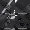 DOMEN Bicycle WaterProof Saddle Bag Bicycle  Reflective Tail Bag MTB Bike Universal Rear Bag Outdoor Bicycle Accessories