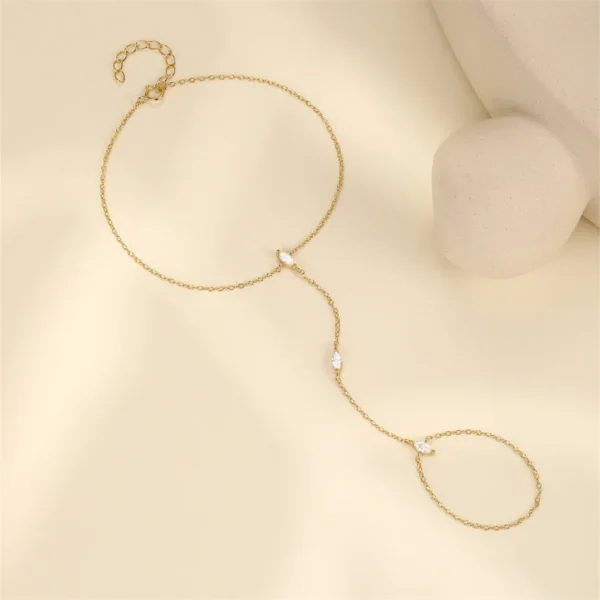 Sc05ac0c105644ae4ad99d24c0f1187e14.webp OEVAS Marquise Cut Moissanite Bracelets for Women S925 Silver Lab Diamonds Bracelets Fashion Ring Chain Fine Jewelry Wholesale