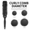Salon Comb Styling Tools Round Hair Comb Hairdressing Curling Hair Brushes Combs Hairdressing Supply