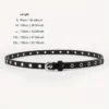 1 Piece of Fashionable Metal Women's Belt in Black, Simple and Versatile, Paired with Jeans and Dress for Daily Casual Wear