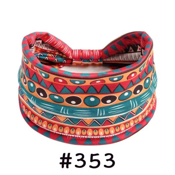 Sc3a244f0f4174f7ab73538e3a6831c396.webp Boho Headbands for Women Knotted Wide Headwrap Turban Yoga Workout Head Bands Stretch Hiarbands Cotton Bandana Hair Accessories