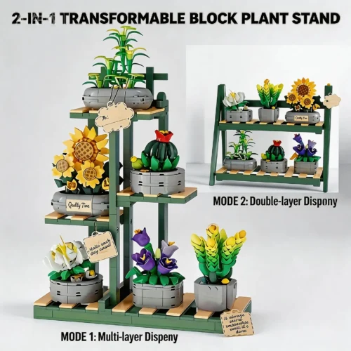 Building Blocks Flowers Bouquet Set Flowers Models Home Decor Botanical Collection Bricks Toys for Adults Mother's Day Christmas