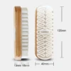 Car Interior Parts Detailling Cleaning Brush Alcantara Suede Deerskin Fabrics Beauty Care Brush Auto Upholstery Cleaning Tool