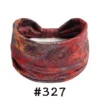 Sc928c2ba03214b3f874482125e3b33d0L.webp Boho Headbands for Women Knotted Wide Headwrap Turban Yoga Workout Head Bands Stretch Hiarbands Cotton Bandana Hair Accessories