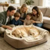 Washable Ribbed Pet Blanket