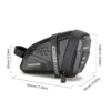 1L Bike Saddle Bag MTB Bike Basket Large Capacity Motorcycle Handlebar Bag Bicycle Saddle Tool Bag Outdoor Bicycle Accessories