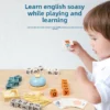 Sd14621c932934c27a068297d068a8233K.webp Educational Toys for Children to Learn English Vocabulary; Early Learning Tools for English Language Development.