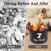 Sd41de850aaca4256bf37b009a9bbbd2bE.webp Felt Pet Toy Storage Basket