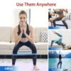 Resistance Exercise Loop Bands Set Workout Bands for Women and Men Stretch Bands 5 Different Resistance Levels for Booty Legs