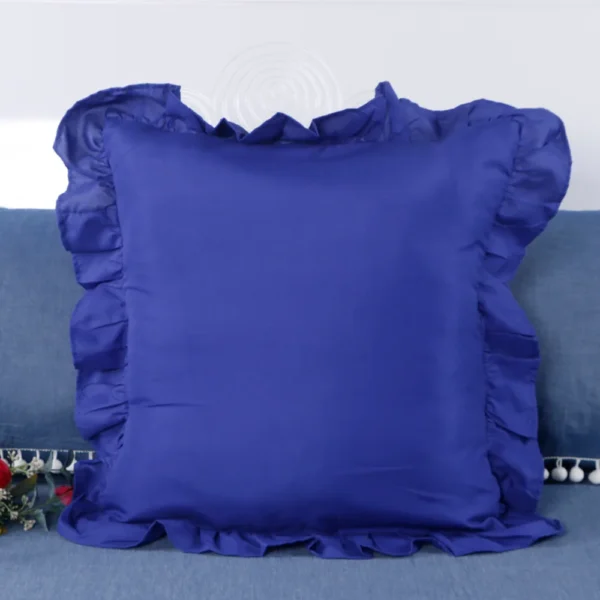 1-Pack  Pillowcases with Ruffles (No Pillow Core ) , Farmhouse French Shabby Romantic Chic Pillow Cover for Bedding