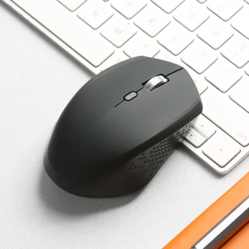 Sd610c4c56f254e8788e1a1c14b375b4aA.webp 2.4G Wireless Mouse, Single Mode, USB Receiver, Ergonomic Portable Mice, Adjustable DPI for Laptop PC, Multi Color Options