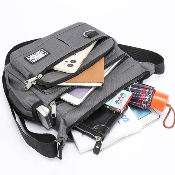 Sda954ce3e62e43b7849d7b39eee76ce88.webp Mens Crossbody Bag Single Shoulder Bags Big Capacity Multi-Pockets Storage Bag Fashion Handbag Business Crossbody Bags