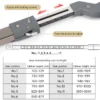 Sdb6d8a3a490a4bd08c41713726b1b7b25.webp Cabinet Door Folding Support Wall Cabinet Linkage Door Hydraulic Buffer Pull Rod Support Frame Pneumatic Rod Hardware