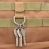 Webbing Hook Outdoor Camping Hiking Accessories Carabiners Buckle Bag Hanging Buckle Outdoor Backpack Hook Molle Webbing Clip