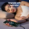 0.25/1/1.5/2M USB C Fast Charging Data Cable With LED Digital Display USB To Type C Quick Charge Data Cords For iPhone Xiaomi 17