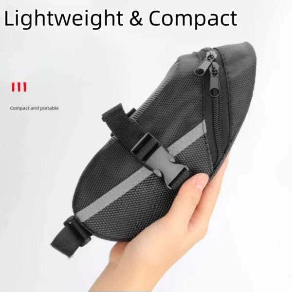DOMEN Bicycle WaterProof Saddle Bag Bicycle  Reflective Tail Bag MTB Bike Universal Rear Bag Outdoor Bicycle Accessories