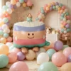 Foil Balloons For Birthday Cakes Foil Balloon Party Center Decoration Birthday Party Picnic Entertainment Activity