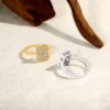 Se7fb12eb79f742508ad0db104e75af3b6.webp ATTAGEMS Original DVVS1 Moissanite Rings Rectangular Design forWomen 925 Sterling Silver White Gold Engagement Ring Fine Jewelry