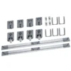 Sec3d6d501b17474189d803e4a48a7212Q.webp Cabinet Small Flat Lay Bus Door Track Accessories Hanging Cabinet Floor Cabinet Damping Buffer Sliding Door Guide Hardware