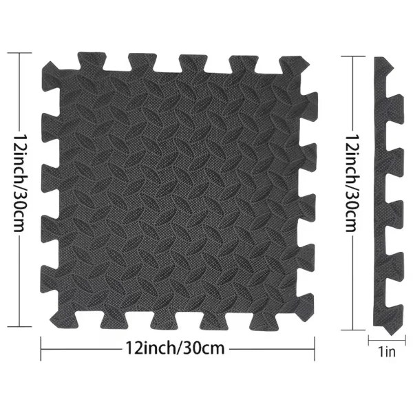 Sec79039ac1b448a792f173d7d59c3691D.webp 30x30cm 16 Pcs Interlocking Yoga Mat Home Gym and Yoga Equipment Protective Mat EVA Foam Non Slip Flooring Indoor Fitness