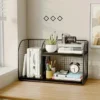 Sedb7613b07804e0c8945d3bbc18bce91D.webp Desktop Bookshelf Tiered Desk Organizer - Durable Bookshelf For Office, Student Desk Shelves Racks Storage Holders Organizer