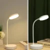 Desk Lamp USB Plug Rechargeable Table Lamp Bed Reading Book Night Light LED 3 Modes Dimming Eye Protection Light Bedside Lamp