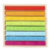 Wooden Montessori Teaching Aids Math Toys Color Fraction Sticks Kindergarten Early Education Learning Educational Toys For Kids