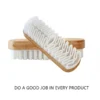Car Interior Parts Detailling Cleaning Brush Alcantara Suede Deerskin Fabrics Beauty Care Brush Auto Upholstery Cleaning Tool