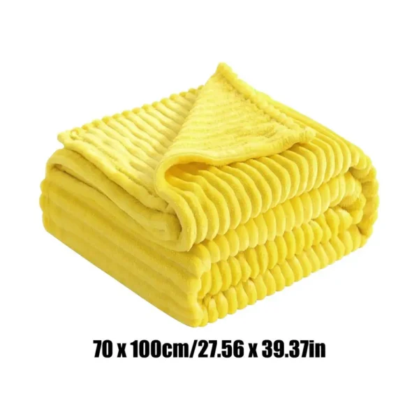 Washable Ribbed Pet Blanket