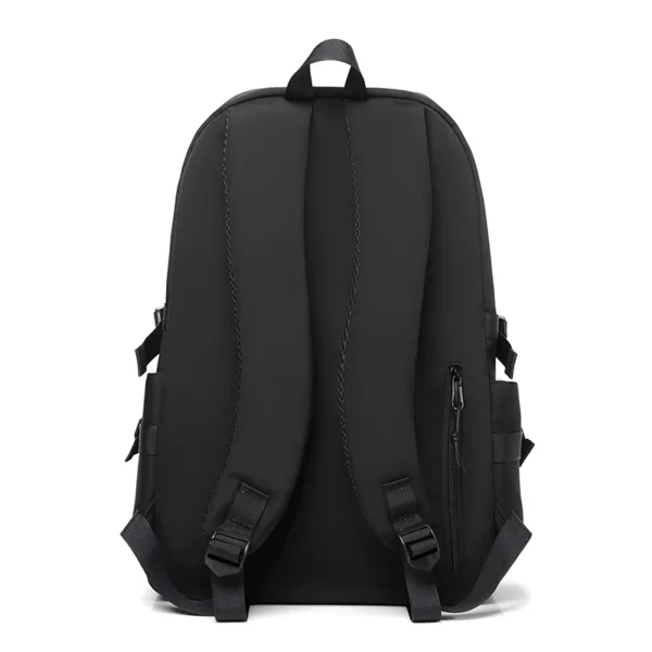 Sf387d25a8bbc49f2bd41db9be8cf11957.webp Simple solid color backpack, travel backpack, plenty of storage space, very suitable for commuting, school, work and going out.