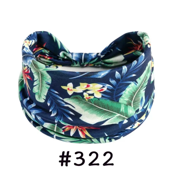 Sf687fab917ce4091bf57b718205c07bbv.webp Boho Headbands for Women Knotted Wide Headwrap Turban Yoga Workout Head Bands Stretch Hiarbands Cotton Bandana Hair Accessories
