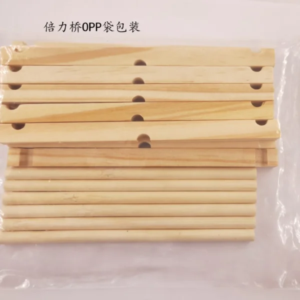 Wooden Beili Bridge Arch Bridge Construction Model DIY Kit Building Blocks Handmade Science Experiment Assembly Toys Kids Gift