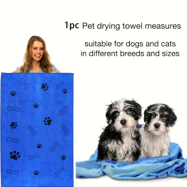 Microfiber Pet Bath Towel