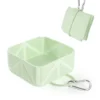 Collapsible Square Pet Travel Bowl